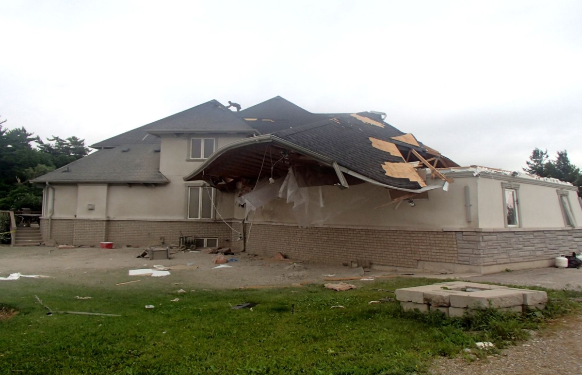 Brown Beattie Tornado Damage