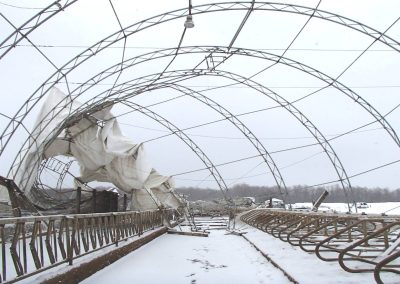 Dairy Barn Collapse 2