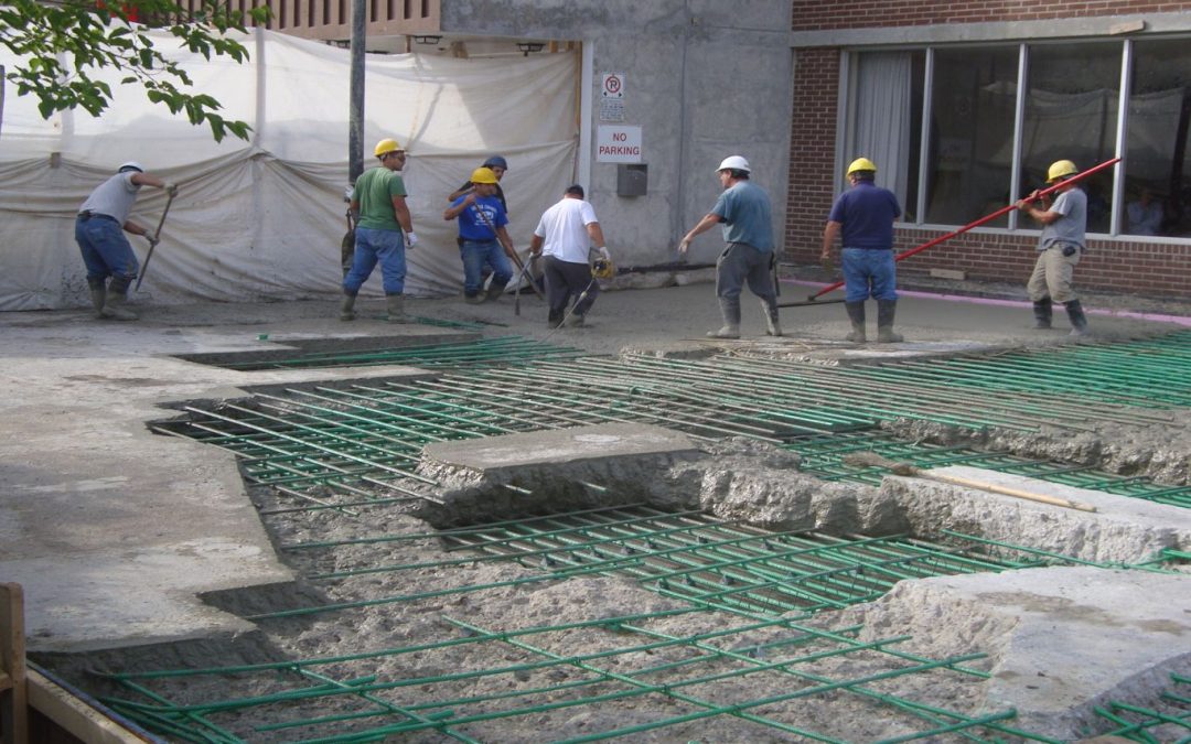 Asphalt Pavement at Toronto Parking Lot