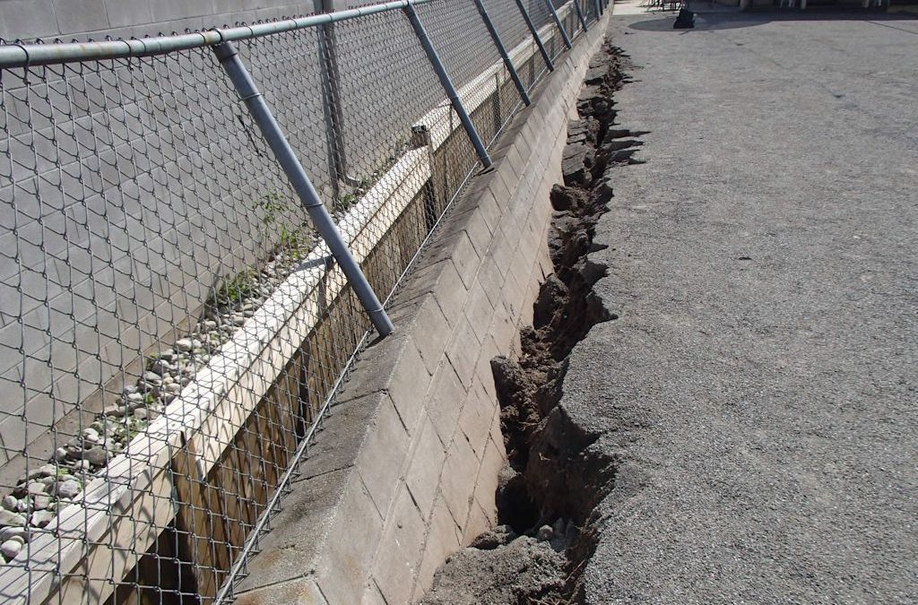 Retaining Wall Collapse