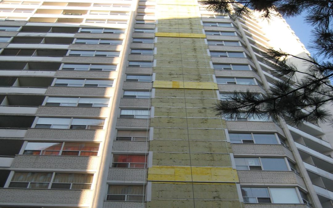 Brick Cladding Exterior of Apartment