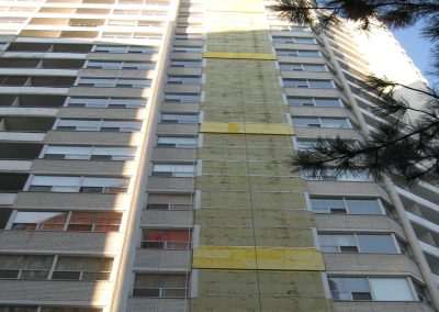 Brick Cladding Exterior of Apartment